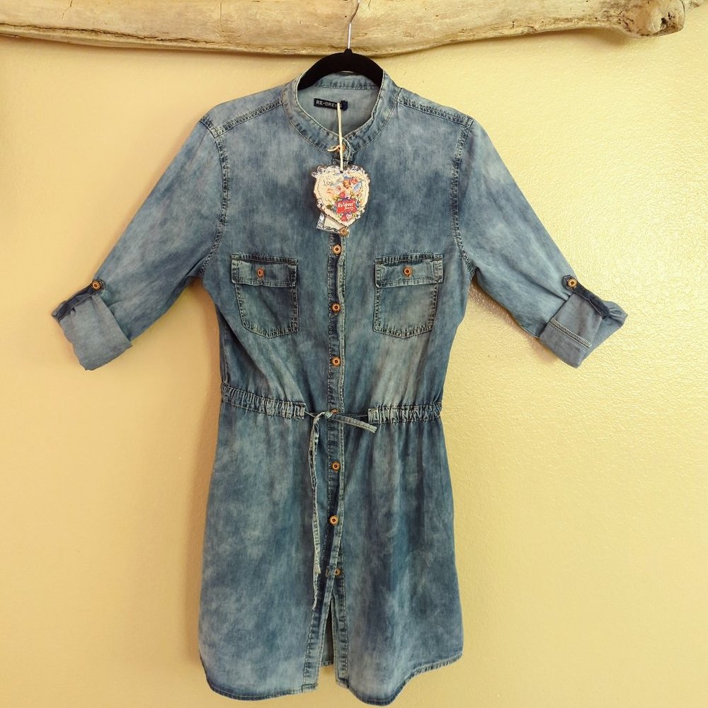 Re-Dress Casual Jean Shit Dress